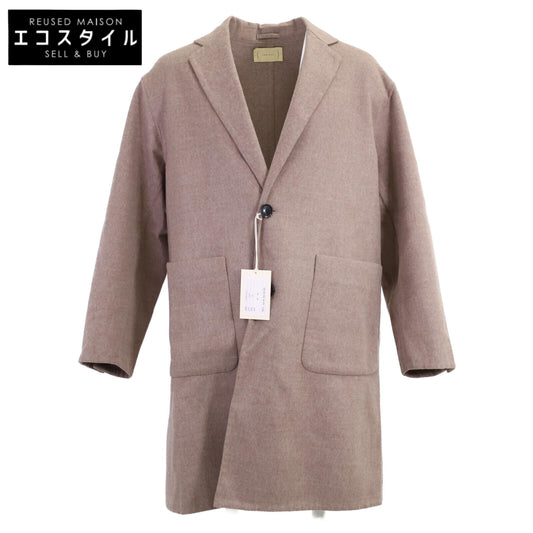 cantate [New] 24AWCA0462 Handriver Wool Chesterfield Coat 46