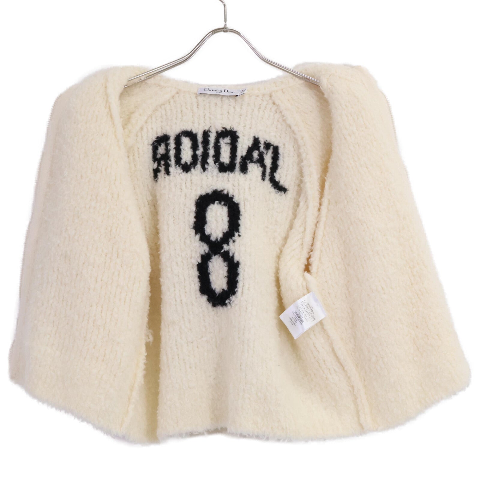Christian Dior クリスチャンディオール 【美品/国内正規】254G29AM114 J ADIOR 8 ウール ジップアップ フーディボアジャケット ジャケット
