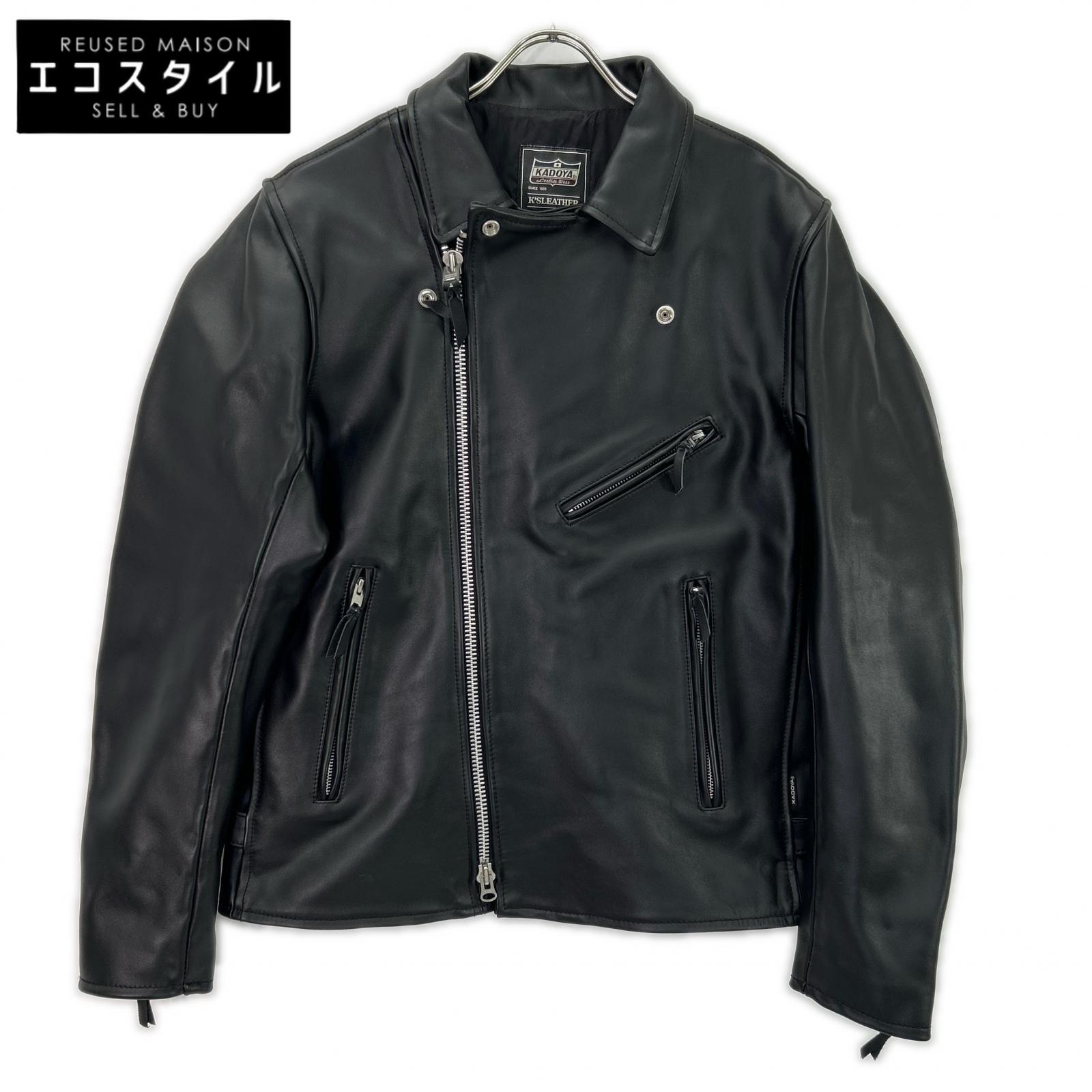 KADOYA 卡多屋 黑色 K'S LEATHER BOREAS 骑士夹克 夹克 LL