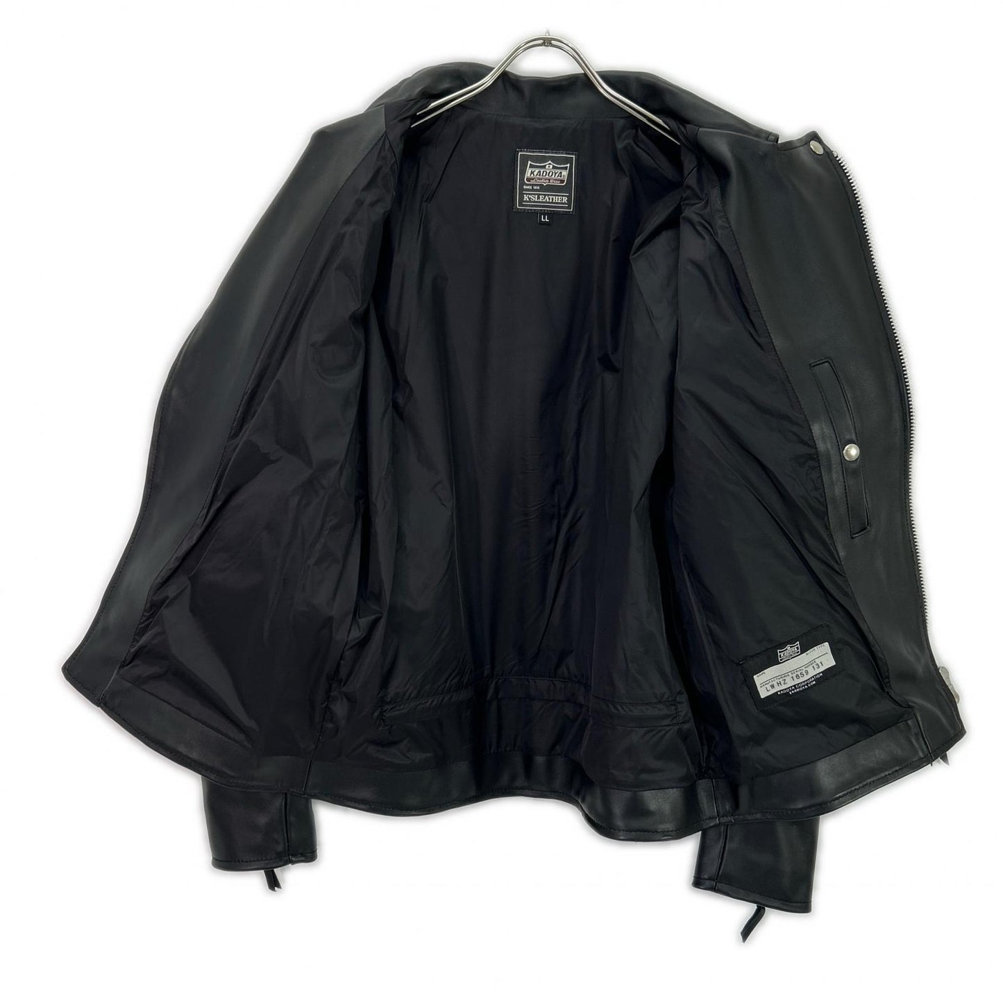 KADOYA 卡多屋 黑色 K'S LEATHER BOREAS 骑士夹克 夹克 LL