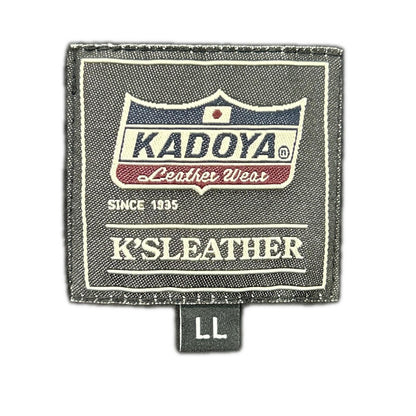 KADOYA 卡多屋 黑色 K'S LEATHER BOREAS 骑士夹克 夹克 LL