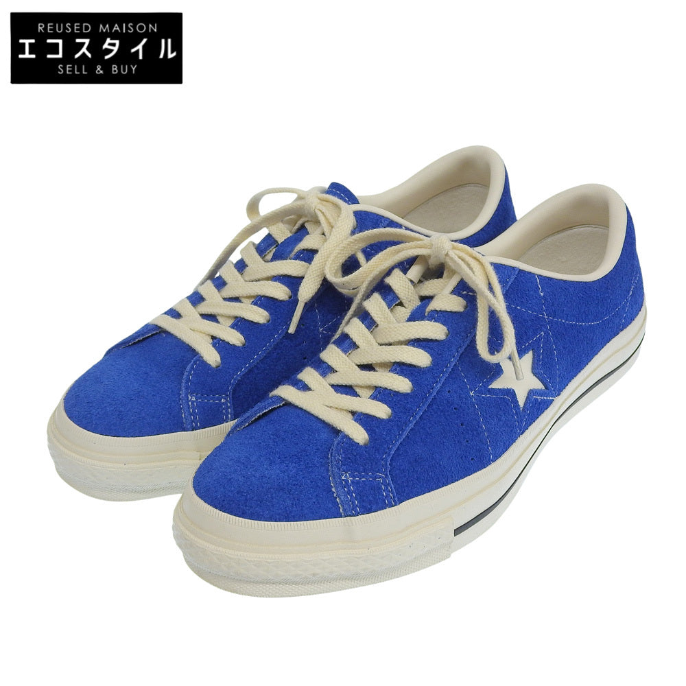 CONVERSE コンバース 新品同様 ONE STAR J SUEDE 50th記念モデル スニーカー シューズ メンズ ブルー 25.0cm シューズ