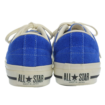 CONVERSE コンバース 新品同様 ONE STAR J SUEDE 50th記念モデル スニーカー シューズ メンズ ブルー 25.0cm シューズ