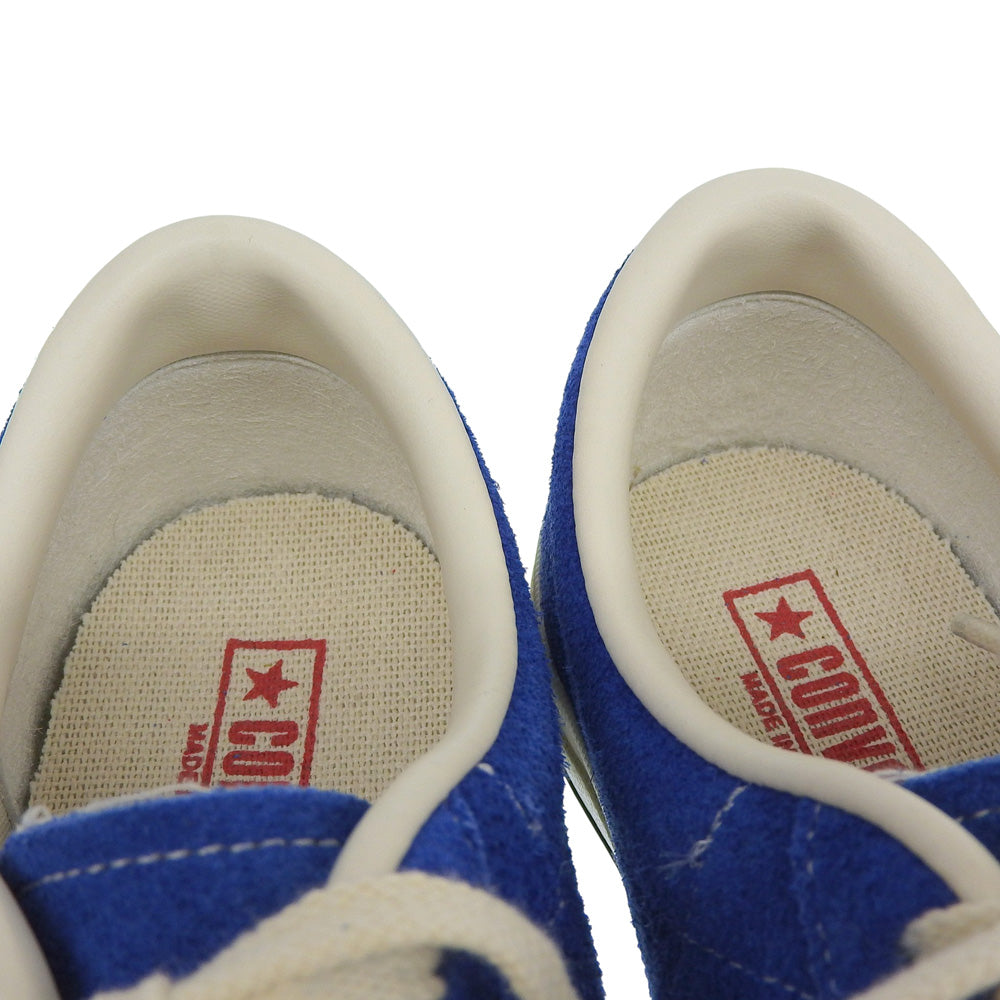 CONVERSE コンバース 新品同様 ONE STAR J SUEDE 50th記念モデル スニーカー シューズ メンズ ブルー 25.0cm シューズ