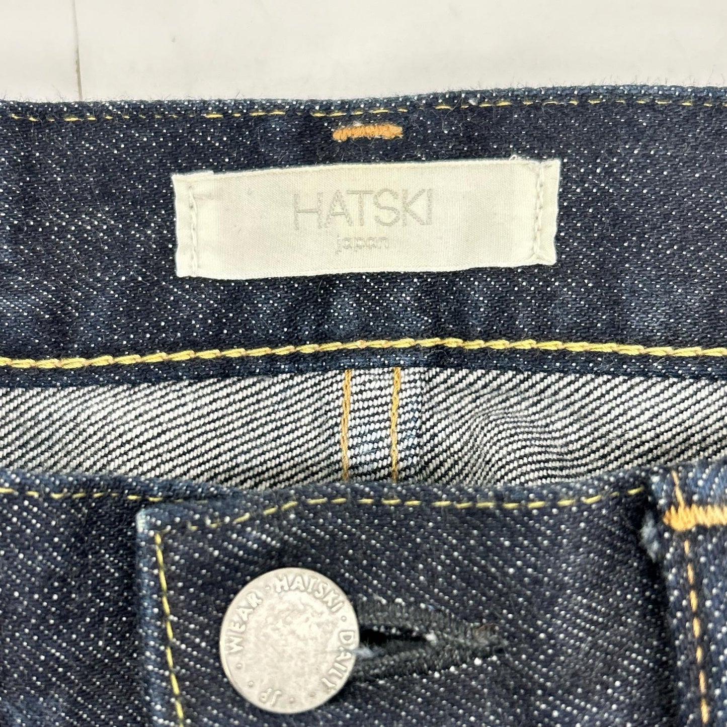 HATSKI Indigo HTK-18007 Regular Tapered Denim Pants Bottoms