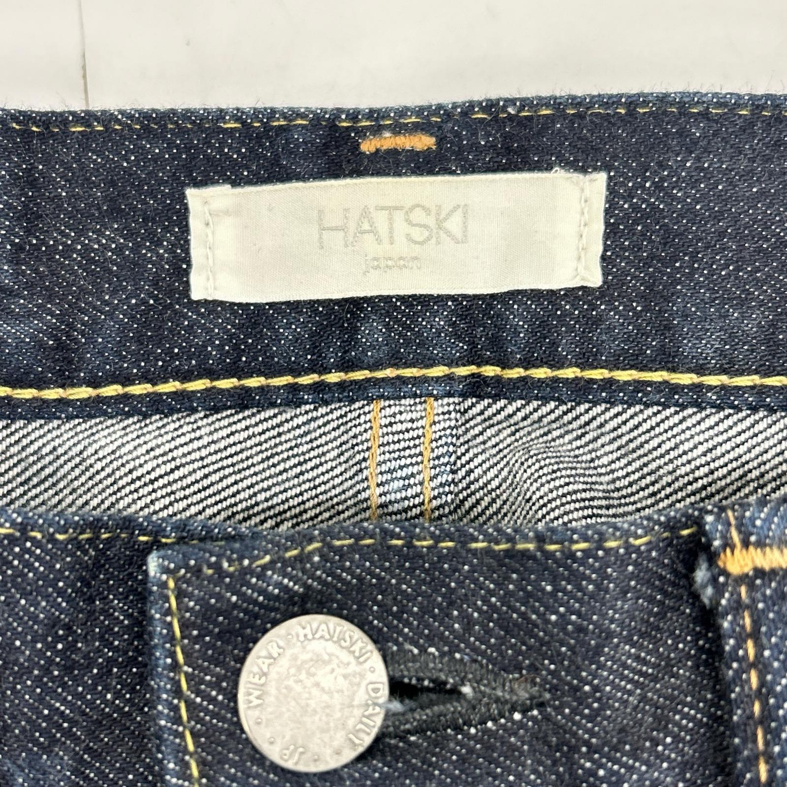 HATSKI Indigo HTK-18007 Regular Tapered Denim Pants Bottoms