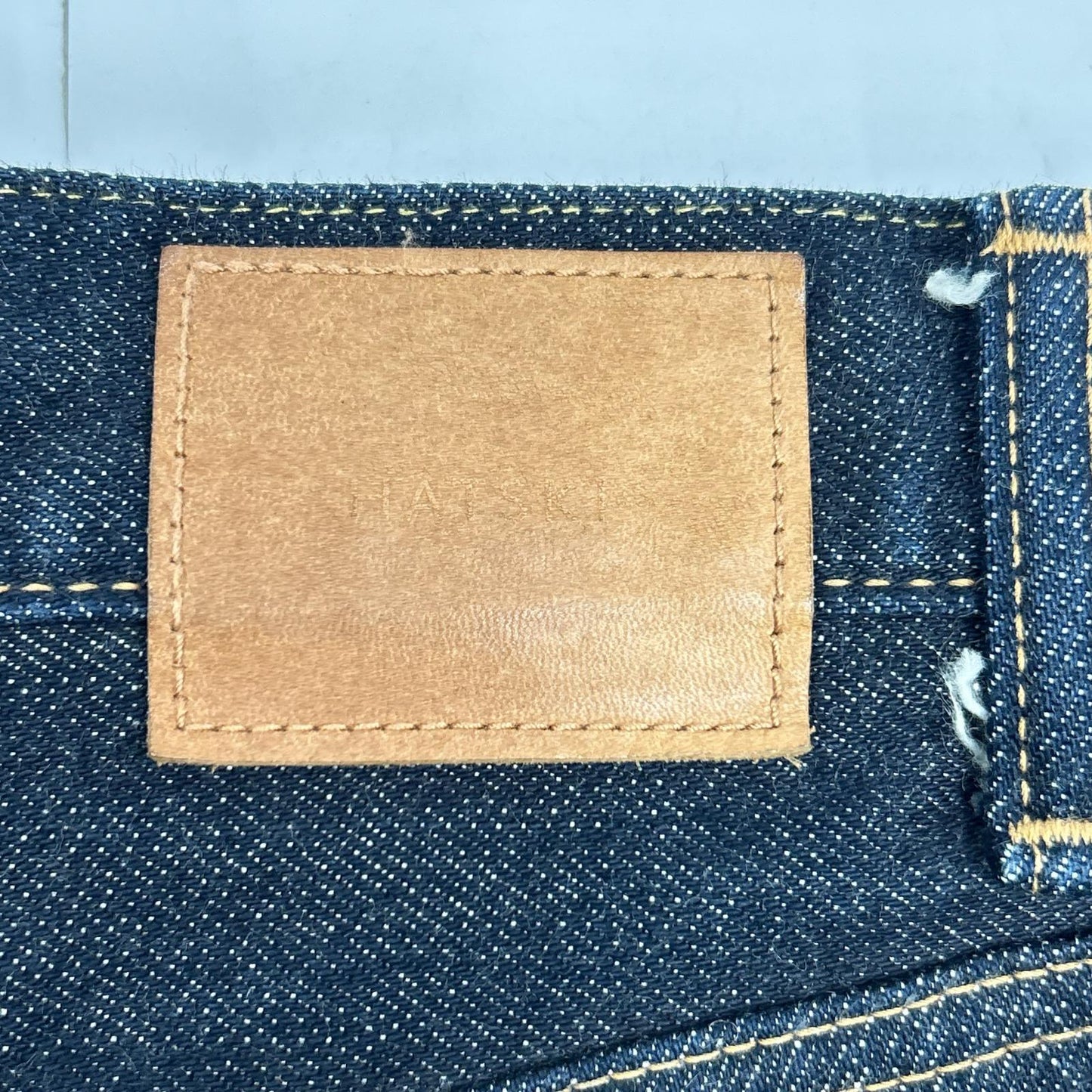 HATSKI Indigo HTK-18007 Regular Tapered Denim Pants Bottoms