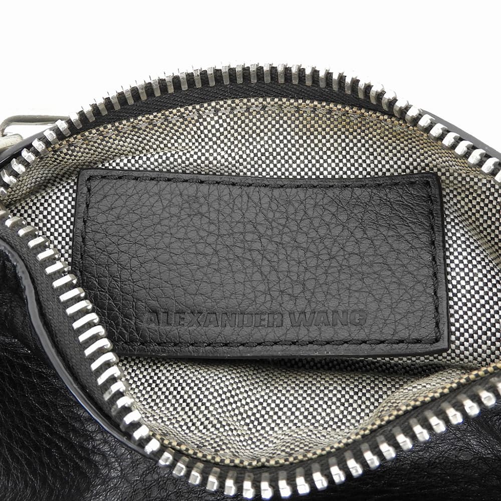 ALEXANDER WANG 亚历山大·王 皮革手链包 手提包 女士 黑色 手提包