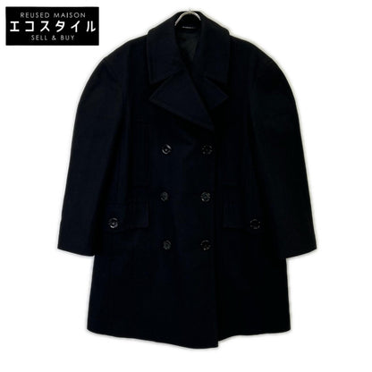 GIVENCHY 纪梵希 黑色 BW009W12XX 羊毛P大衣 大衣 42