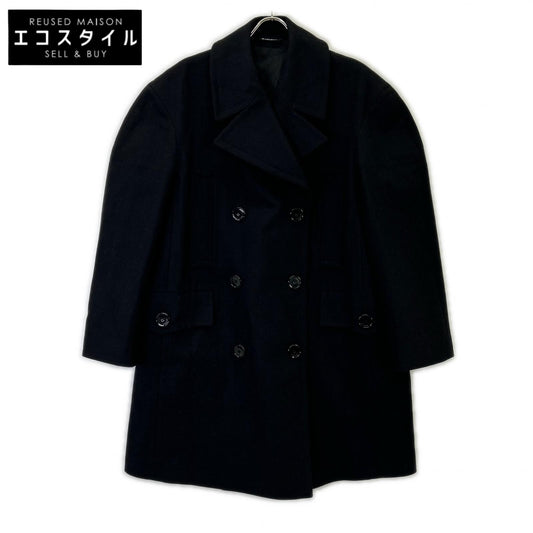 GIVENCHY ジバンシィ ブラック BW009W12XX ウール Pコート コート