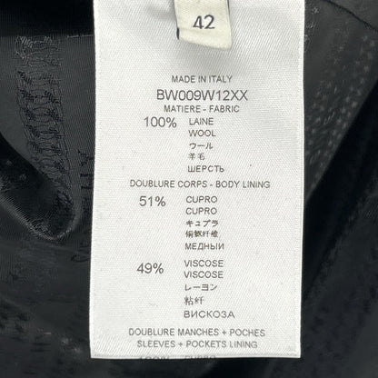GIVENCHY 纪梵希 黑色 BW009W12XX 羊毛P大衣 大衣 42
