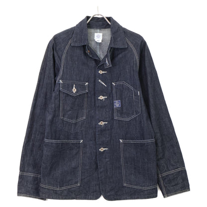 POST OVERALLS 【Excellent Condition】Made in USA Engineer's JKT Denim Coverall Jacket