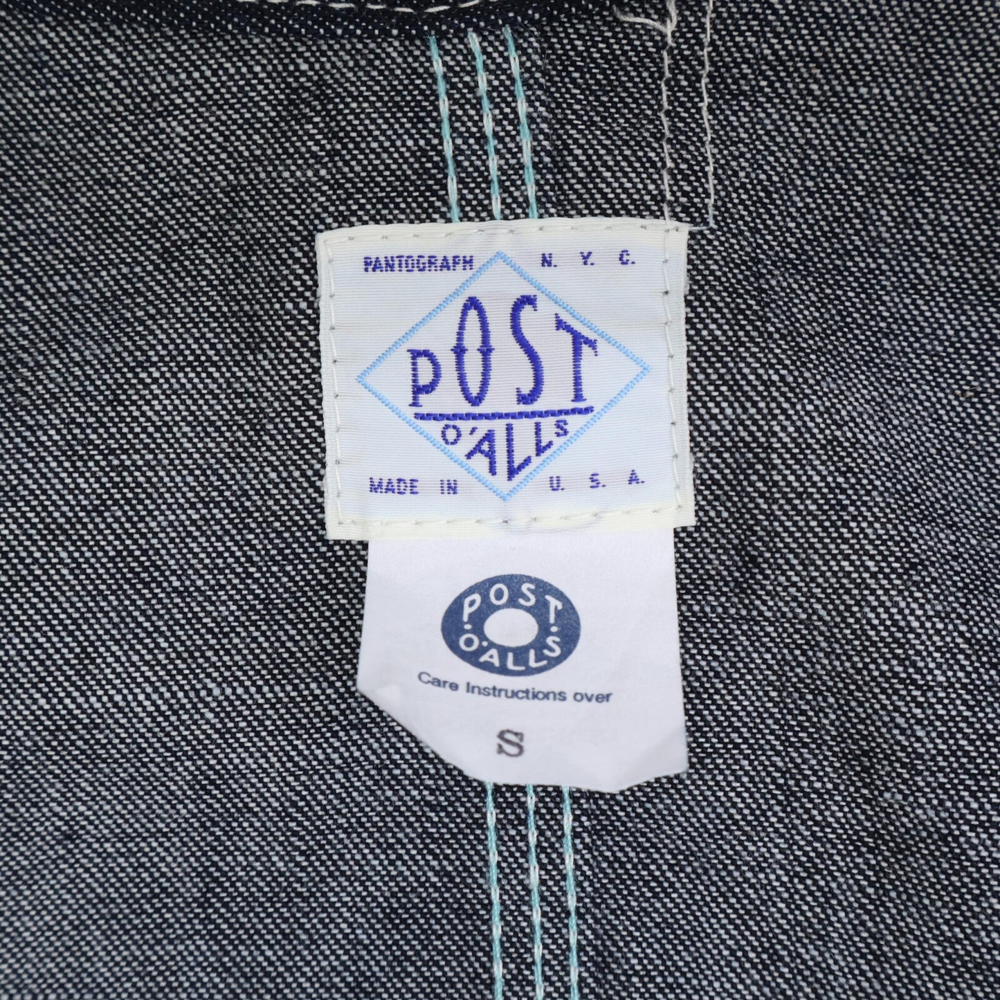 POST OVERALLS 【Excellent Condition】Made in USA Engineer's JKT Denim Coverall Jacket