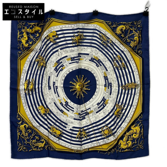 HERMES 爱马仕 占星术 真丝 90厘米 方巾 丝巾