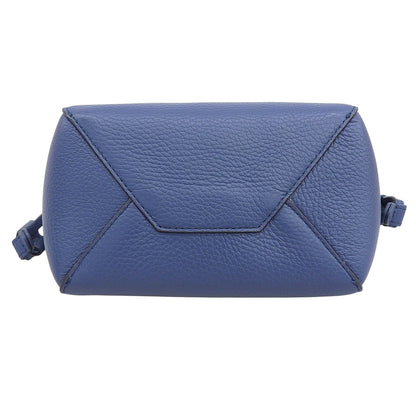 FURLA フルラ 美品 NET MINI 2WAY ハンドバッグ ショルダーバッグ レディース ブルー BASRFUA HSF000 ハンドバッグ