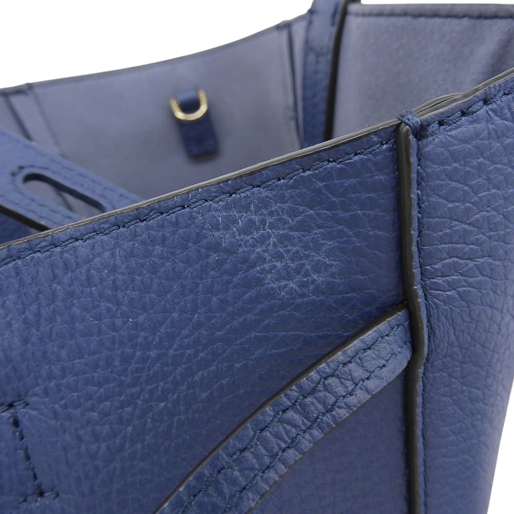 FURLA フルラ 美品 NET MINI 2WAY ハンドバッグ ショルダーバッグ レディース ブルー BASRFUA HSF000 ハンドバッグ