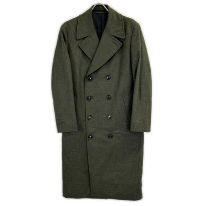 【美品】61-09-24-09004 ウール ネップ アルスターコート Dormeuil Sportex コート S メンズ
