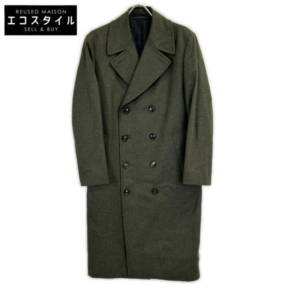 【美品】61-09-24-09004 ウール ネップ アルスターコート Dormeuil Sportex コート S メンズ