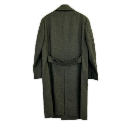 【美品】61-09-24-09004 ウール ネップ アルスターコート Dormeuil Sportex コート S メンズ