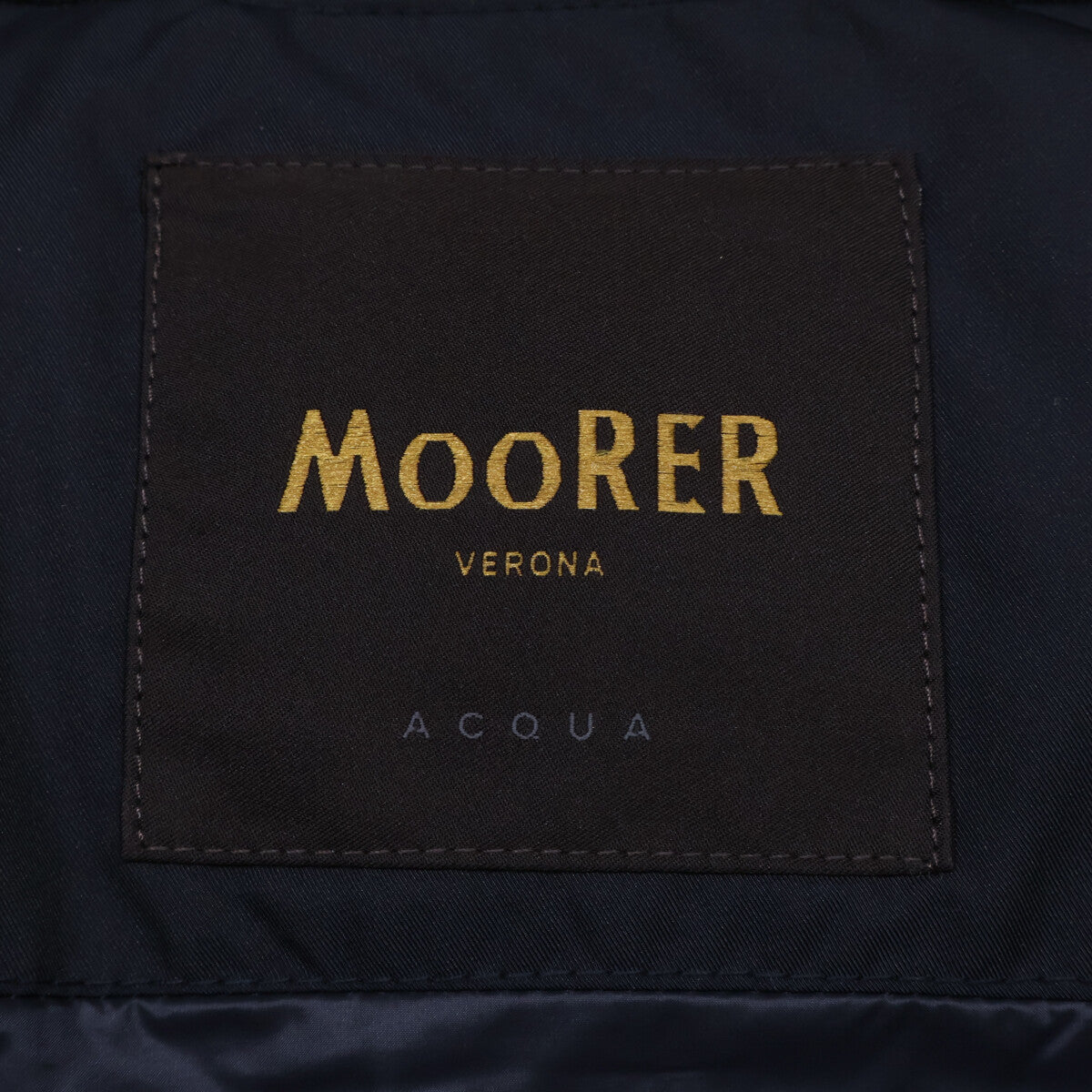 MOORER 穆勒 几乎全新 FIRE-WK 连帽羽绒马甲 夹克 44码