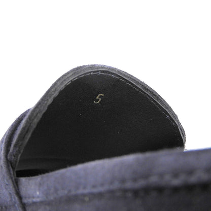 FERRANTE フェランテ 新品同様 スエード ローファー シューズ メンズ ネイビー 5 シューズ 5