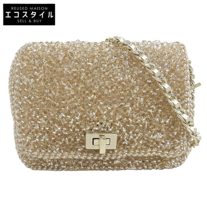 ANTEPRIMA アンテプリマ 美品 ルッケット II スモール ショルダーバッグ レディース シルバーゴールド PB2SSAL6W2 ショルダーバッグ