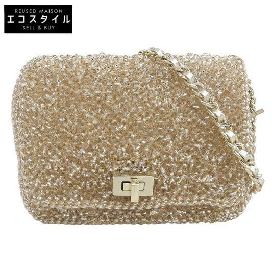 ANTEPRIMA アンテプリマ 美品 ルッケット II スモール ショルダーバッグ レディース シルバーゴールド PB2SSAL6W2 ショルダーバッグ