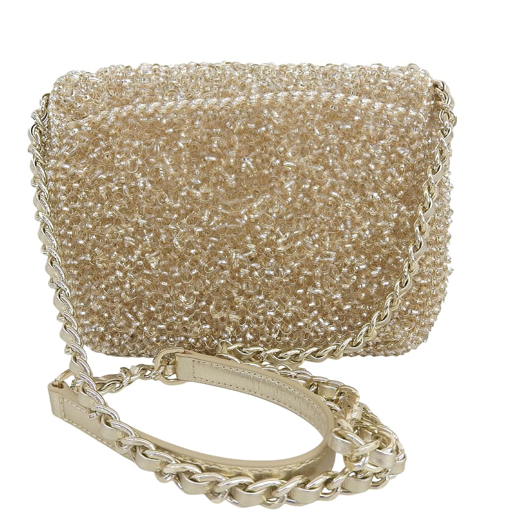 ANTEPRIMA アンテプリマ 美品 ルッケット II スモール ショルダーバッグ レディース シルバーゴールド PB2SSAL6W2 ショルダーバッグ