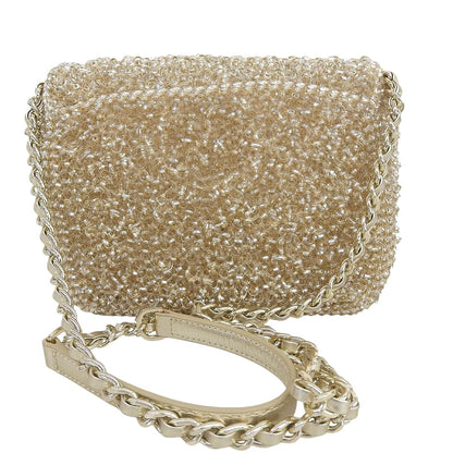 ANTEPRIMA アンテプリマ 美品 ルッケット II スモール ショルダーバッグ レディース シルバーゴールド PB2SSAL6W2 ショルダーバッグ