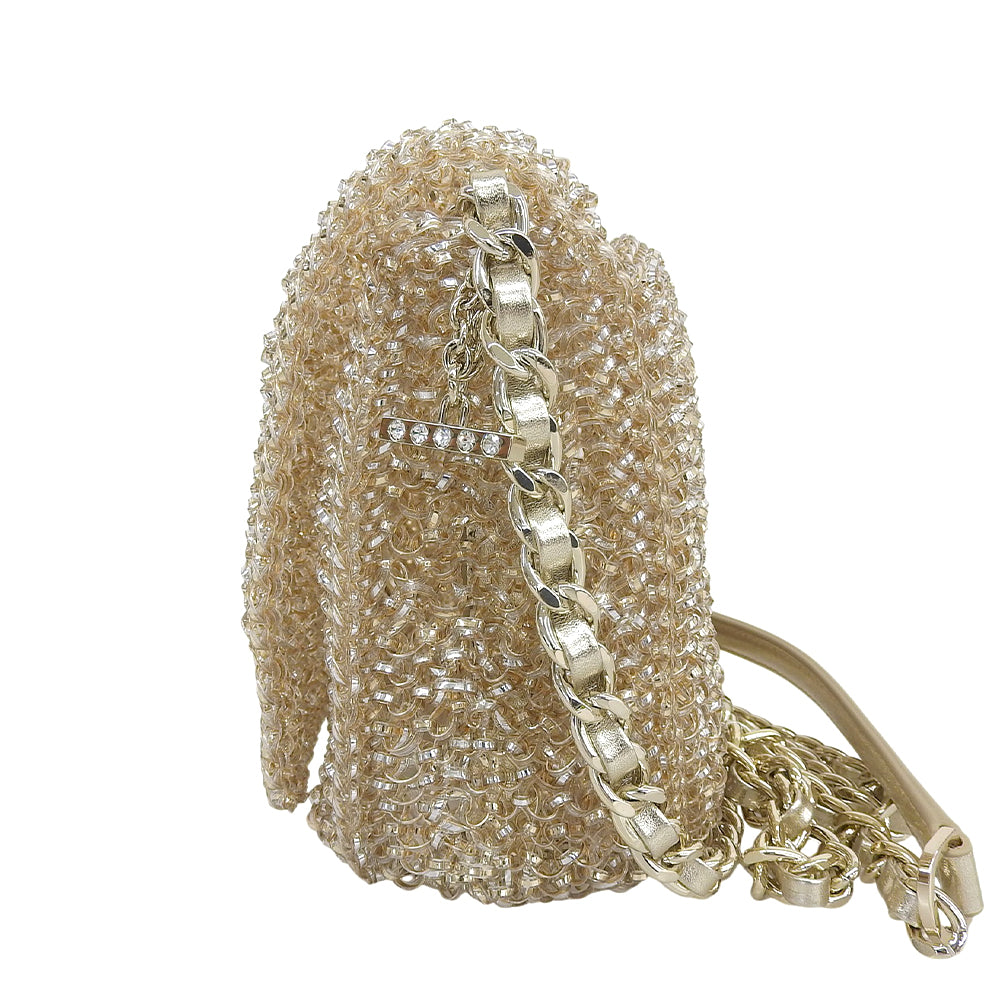 ANTEPRIMA アンテプリマ 美品 ルッケット II スモール ショルダーバッグ レディース シルバーゴールド PB2SSAL6W2 ショルダーバッグ