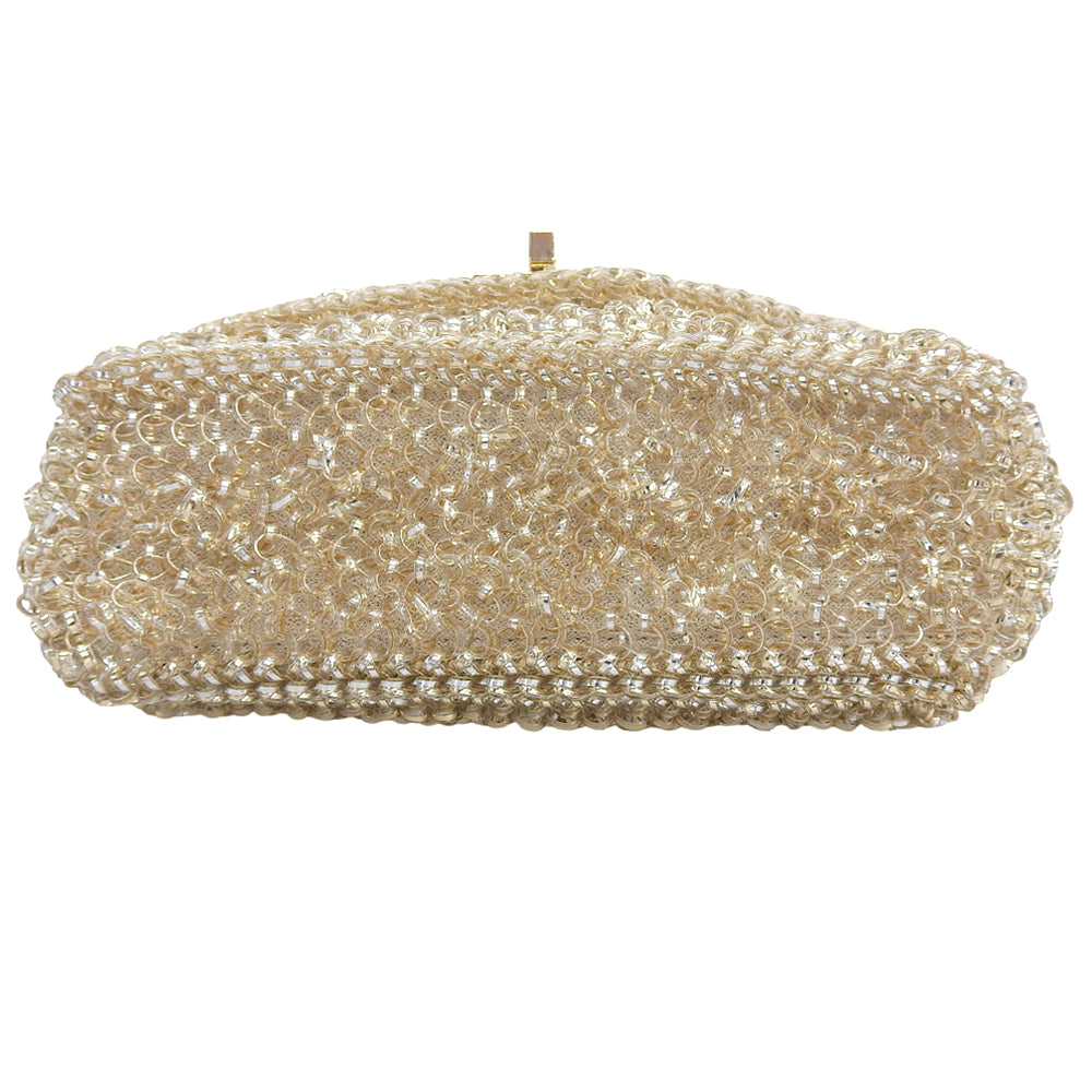 ANTEPRIMA アンテプリマ 美品 ルッケット II スモール ショルダーバッグ レディース シルバーゴールド PB2SSAL6W2 ショルダーバッグ