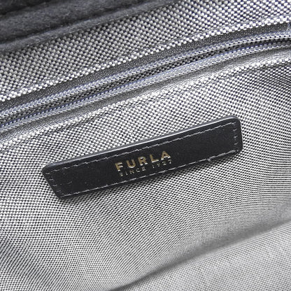 FURLA フルラ 美品 SFERA MEDIUM 2WAY ハンドバッグ ショルダーバッグ レディース ブラック WE00666 HSF000 ハンドバッグ