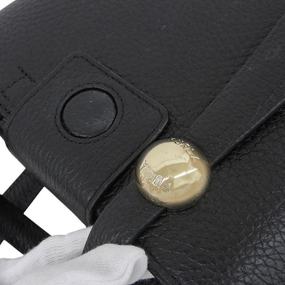 FURLA フルラ 美品 SFERA MEDIUM 2WAY ハンドバッグ ショルダーバッグ レディース ブラック WE00666 HSF000 ハンドバッグ