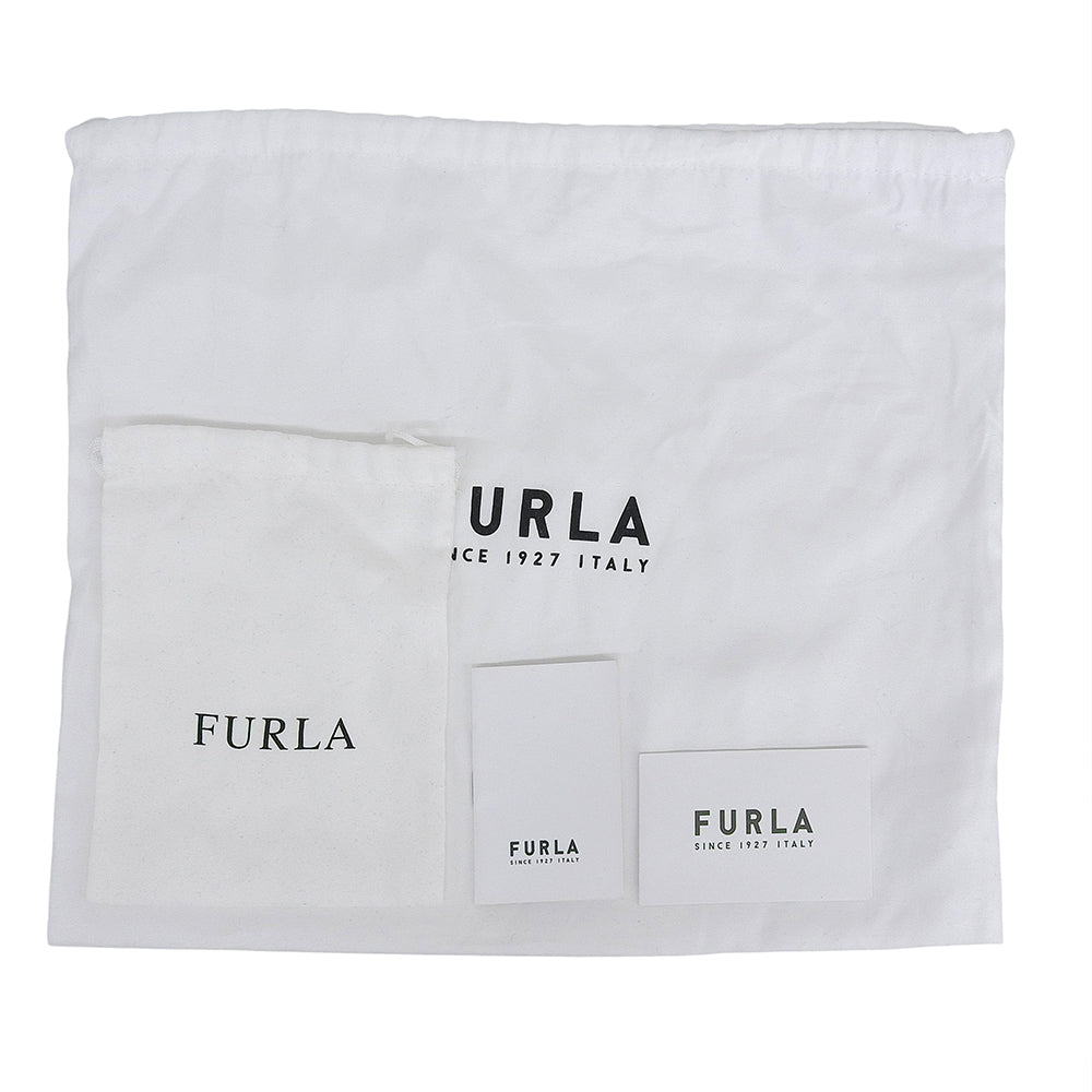 FURLA フルラ 美品 SFERA MEDIUM 2WAY ハンドバッグ ショルダーバッグ レディース ブラック WE00666 HSF000 ハンドバッグ