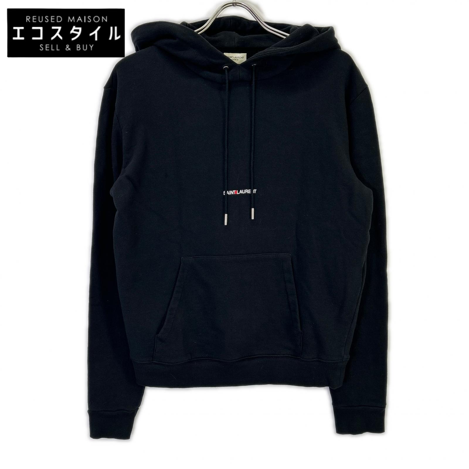 SAINT LAURENT PARIS 圣罗兰巴黎 19年 464581 黑色 套头连帽衫 上衣