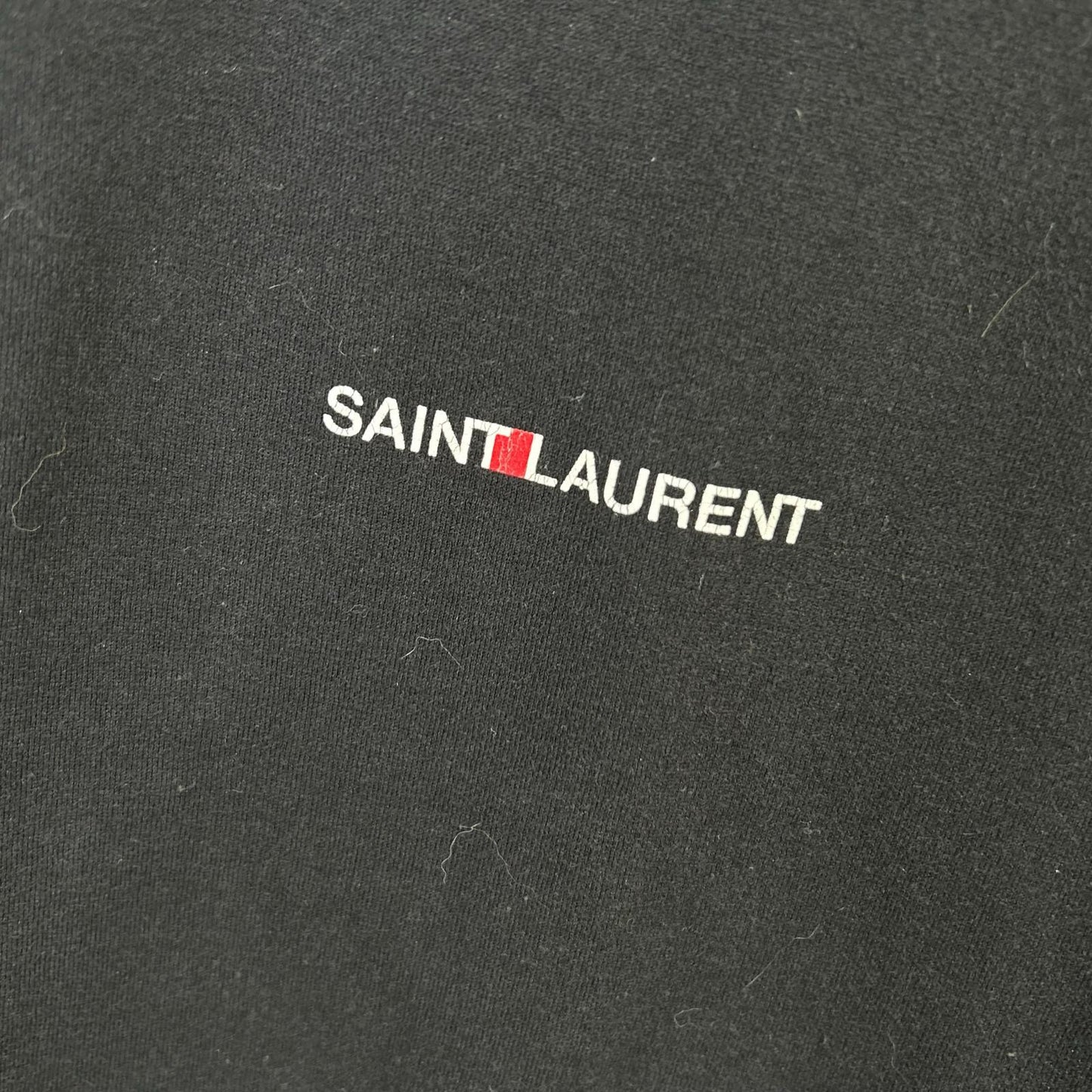 SAINT LAURENT PARIS サンローランパリ 21年 460976 ブラック ロゴ Tシャツ トップス