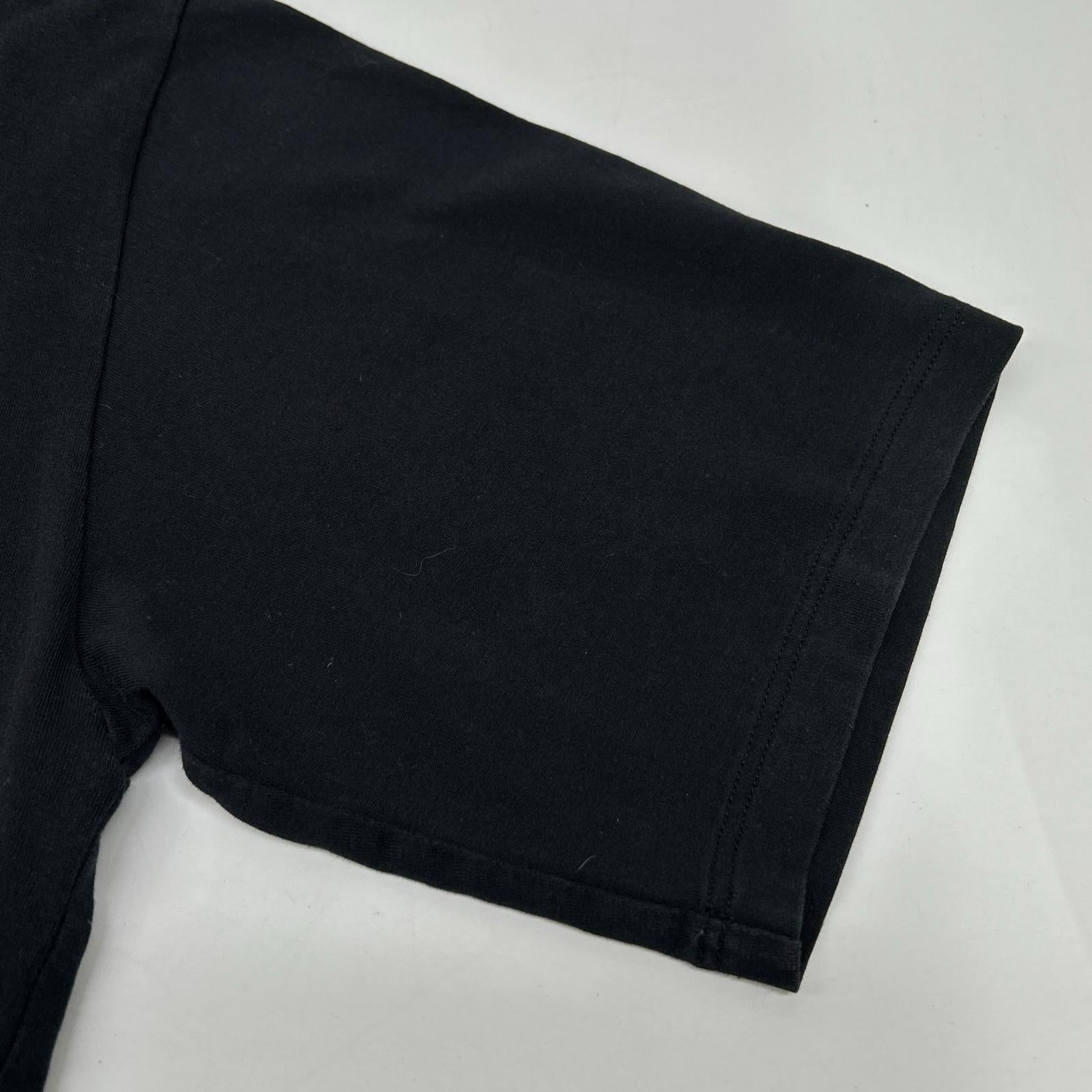 SAINT LAURENT PARIS サンローランパリ 21年 460976 ブラック ロゴ Tシャツ トップス