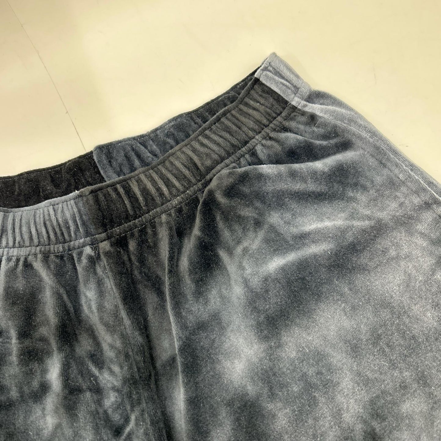 unfil アンフィル ﾈｲﾋﾞｰ ﾀｲﾀﾞｲ染めｺｯﾄﾝﾍﾞﾛｱﾄﾗｯｸﾊﾟﾝﾂ ｽｳｪｯﾄﾊﾟﾝﾂ ボトムス 1