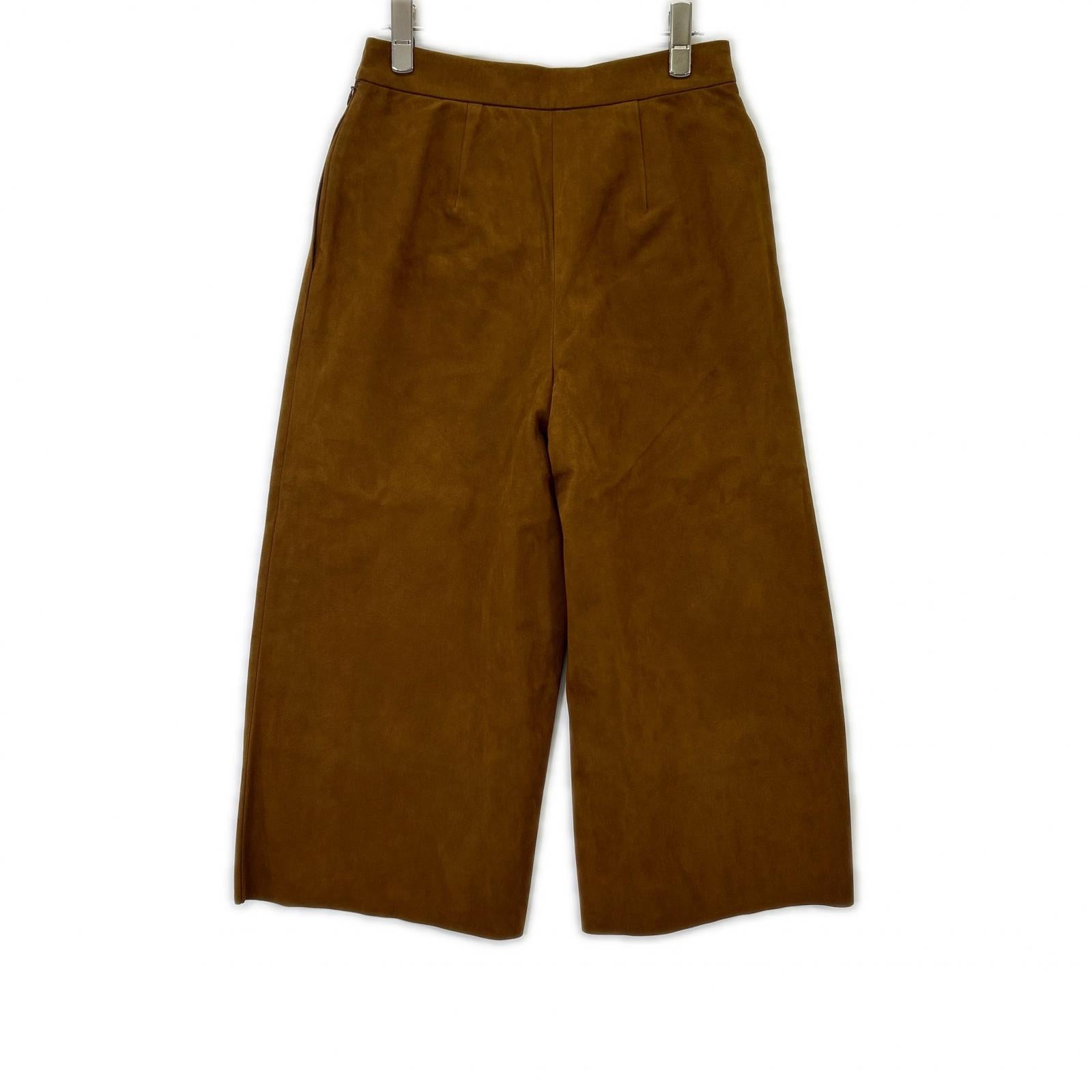 DAISY LIN Brown Suede Pants Bottoms