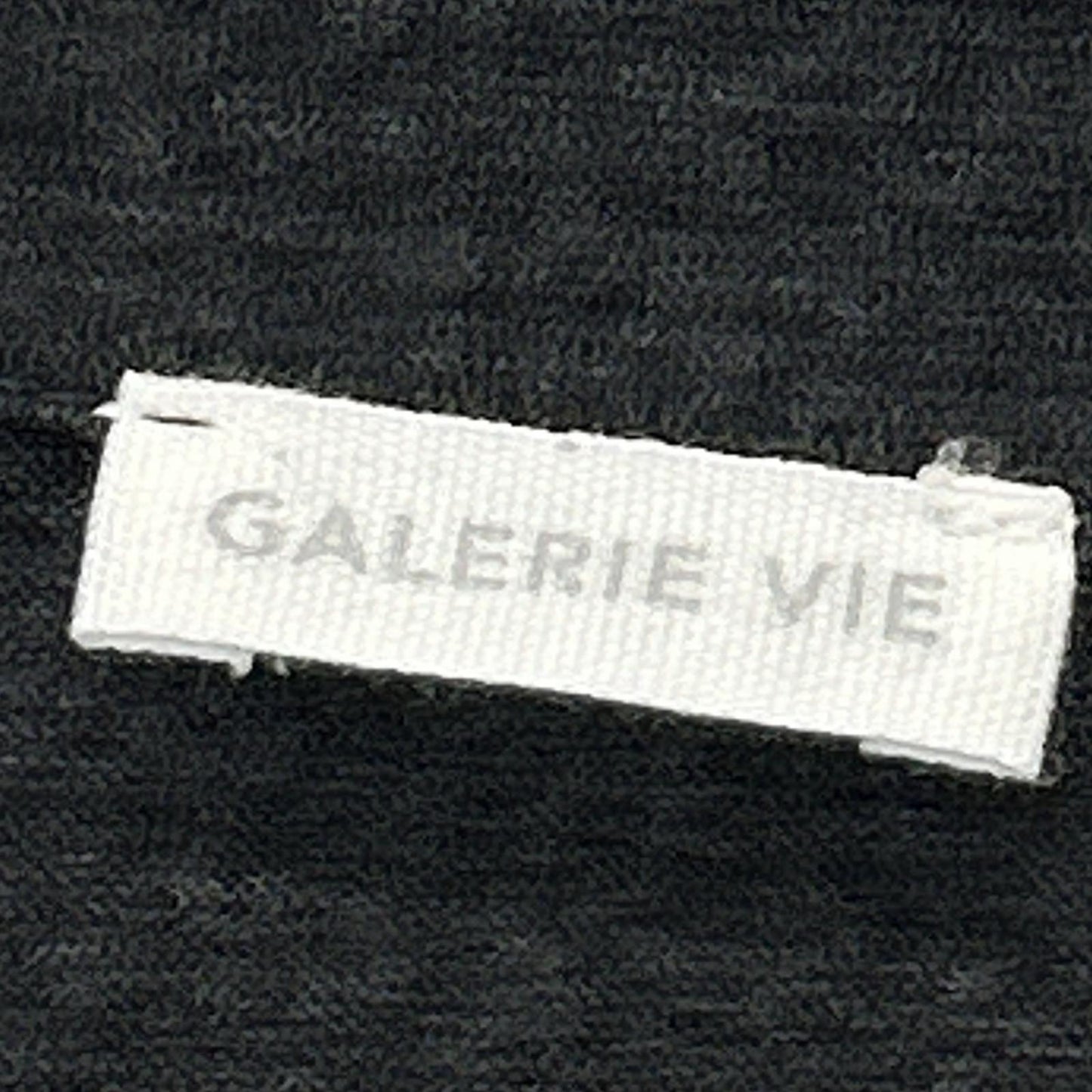 GALERIE VIE ギャルリーヴィー グレー ウォッシャブルウール ジャージー ドルマンスリーブシャツ トップス