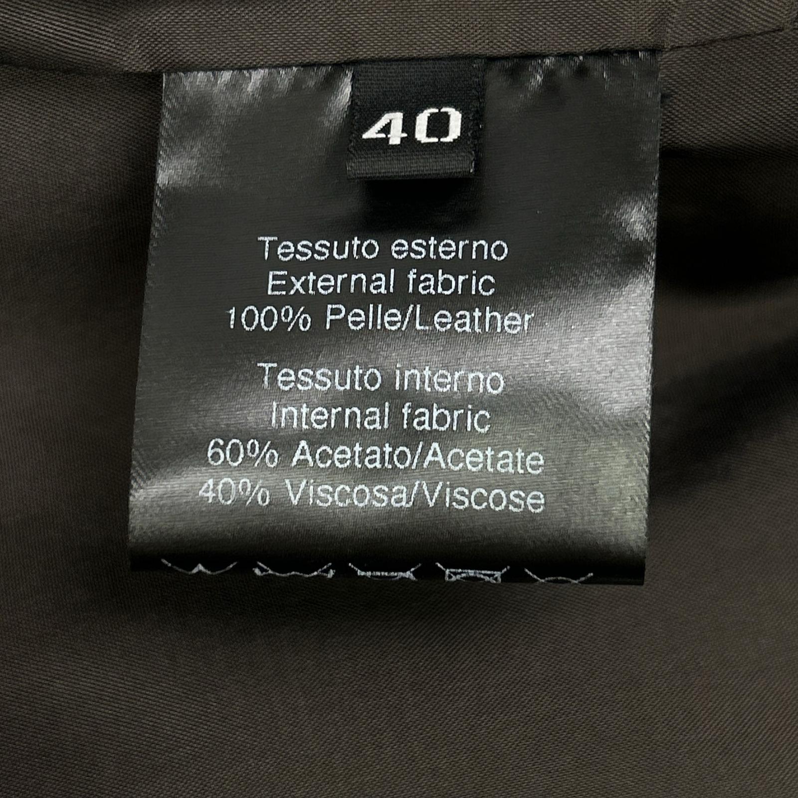 Le Verseaunoir Brown Suede Jacket 40