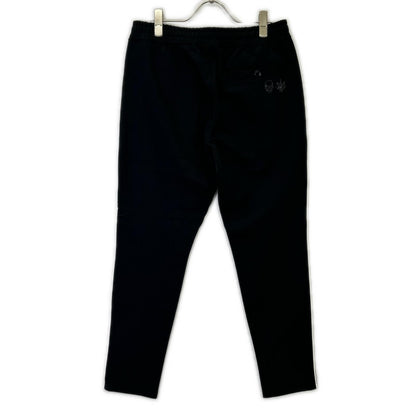 lucien pellat-finet Black YMP-1274H Skull Embroidery Pants Bottoms