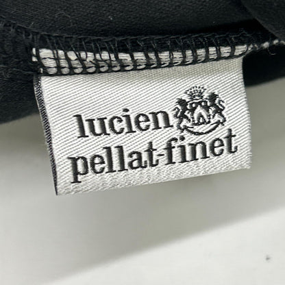 lucien pellat-finet Black YMP-1274H Skull Embroidery Pants Bottoms