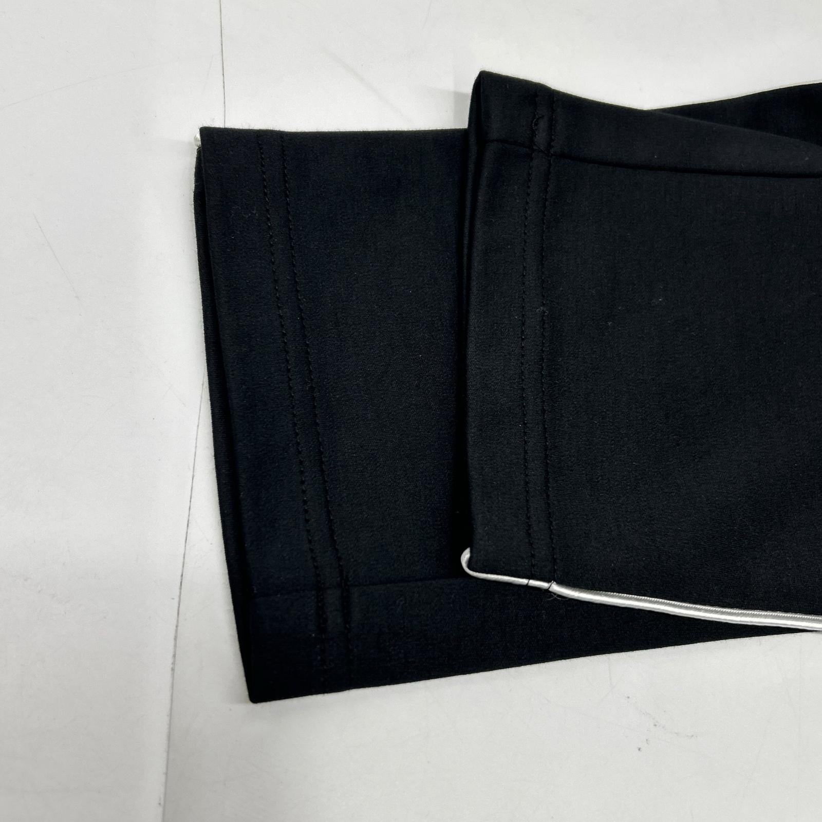 lucien pellat-finet Black YMP-1274H Skull Embroidery Pants Bottoms
