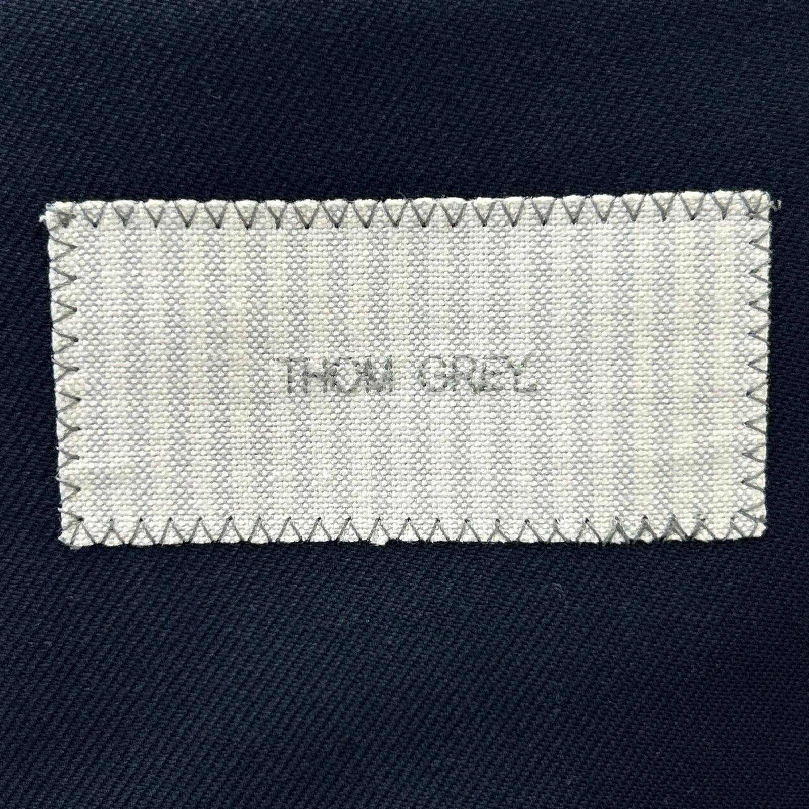 THOM GREY Tom Grey TGSPRTCT8 Navy Wool Gold Button Blazer Jacket