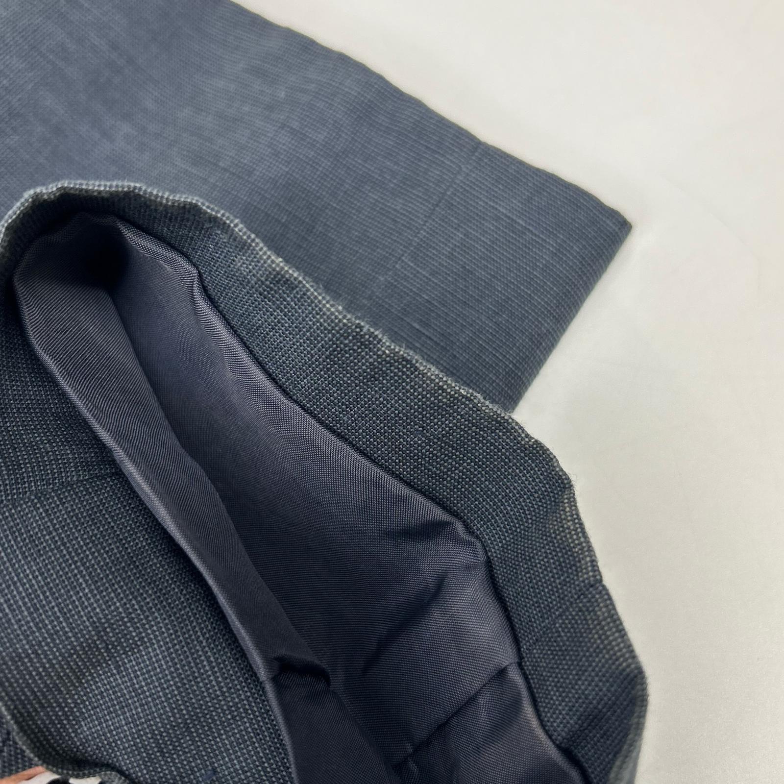 PaulSmith BLACK ポールスミスブラック CJKPMGM0403 ネイビー ポールスミス Citanus リネンコットン パンツ スーツ 48L PaulSmith BLACK ポールスミスブラック CJKPMGM0403 ネイビー ポール