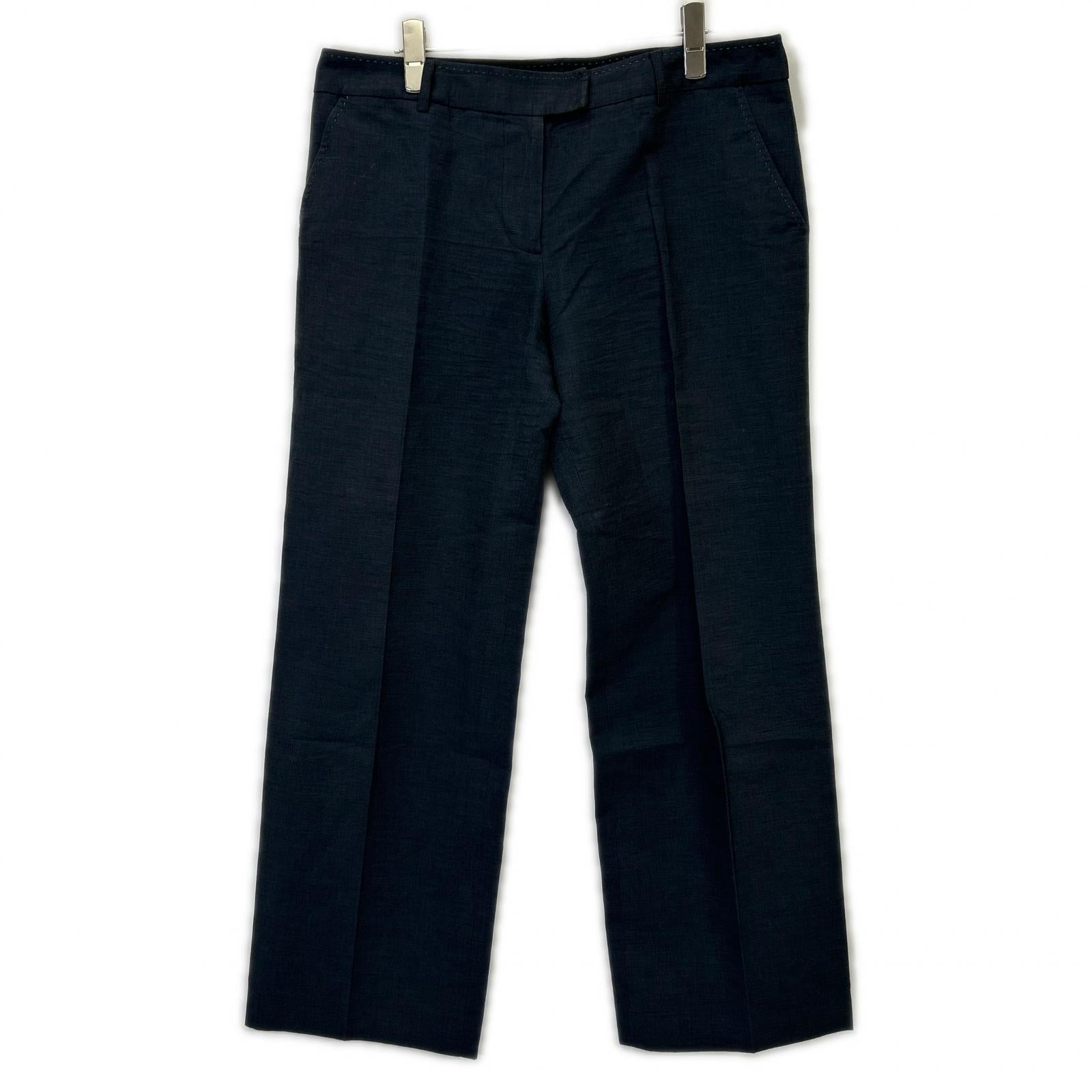 PaulSmith BLACK ポールスミスブラック CJKPMGM0403 ネイビー ポールスミス Citanus リネンコットン パンツ スーツ スーツ セットアップ