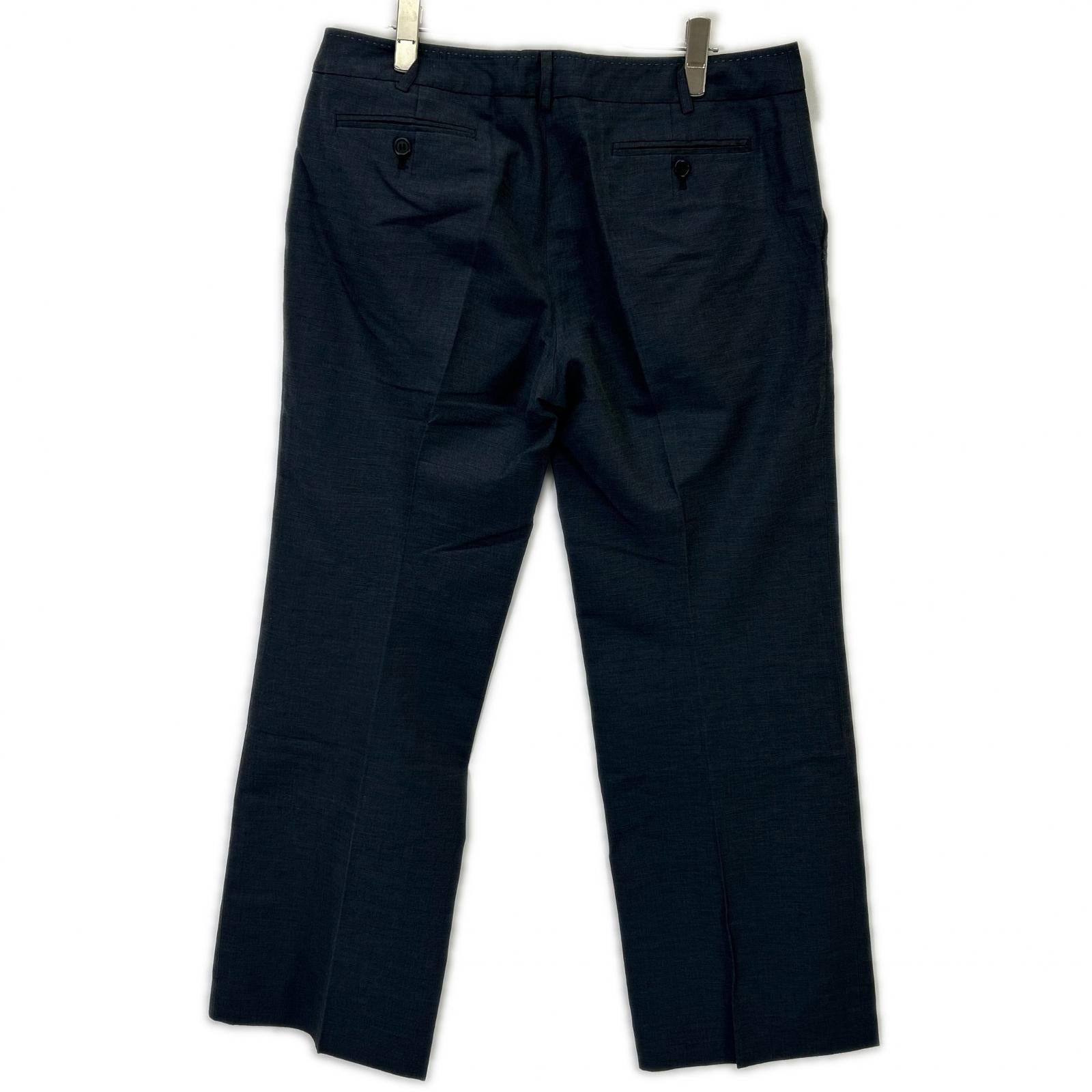 PaulSmith BLACK ポールスミスブラック CJKPMGM0403 ネイビー ポールスミス Citanus リネンコットン パンツ スーツ スーツ セットアップ