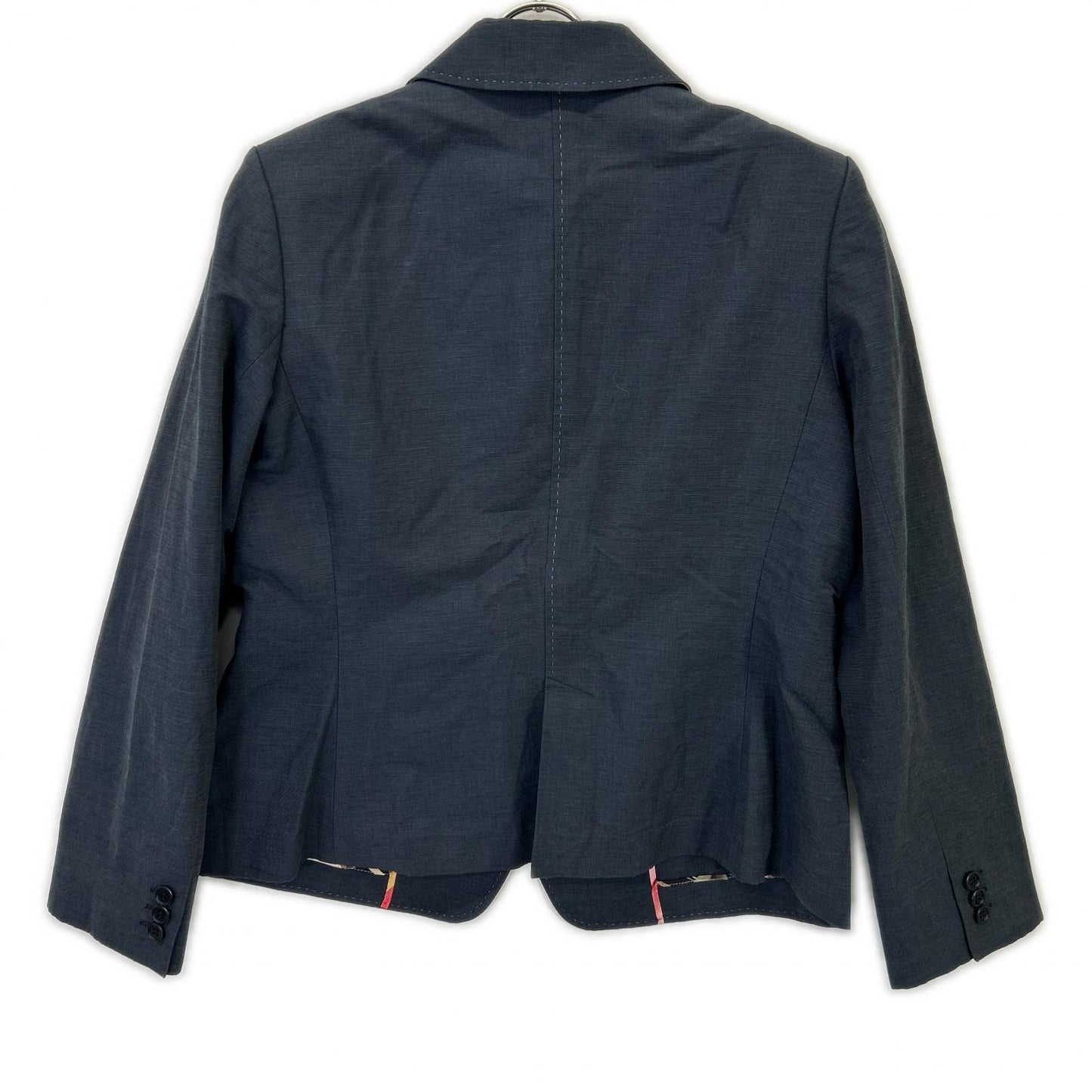 PaulSmith BLACK ポールスミスブラック CJKPMGM0403 ネイビー ポールスミス Citanus リネンコットン パンツ スーツ スーツ セットアップ