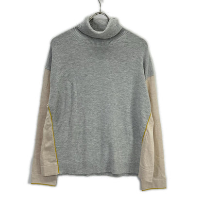 PaulSmith 保罗史密斯 KRPSIS0120 灰色×米色 高领 针织衫 上衣 XL